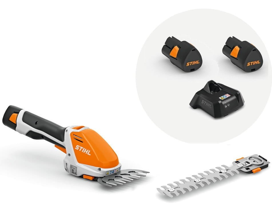 Nożyce akumulatorowe Stihl HSA 26 + 2 x AS 2, AL 1, torba transportowa WYCOFANE ZE SPRZEDAŻY