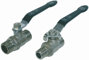 Zawór kulowy 2xGZ 1/2" prawy