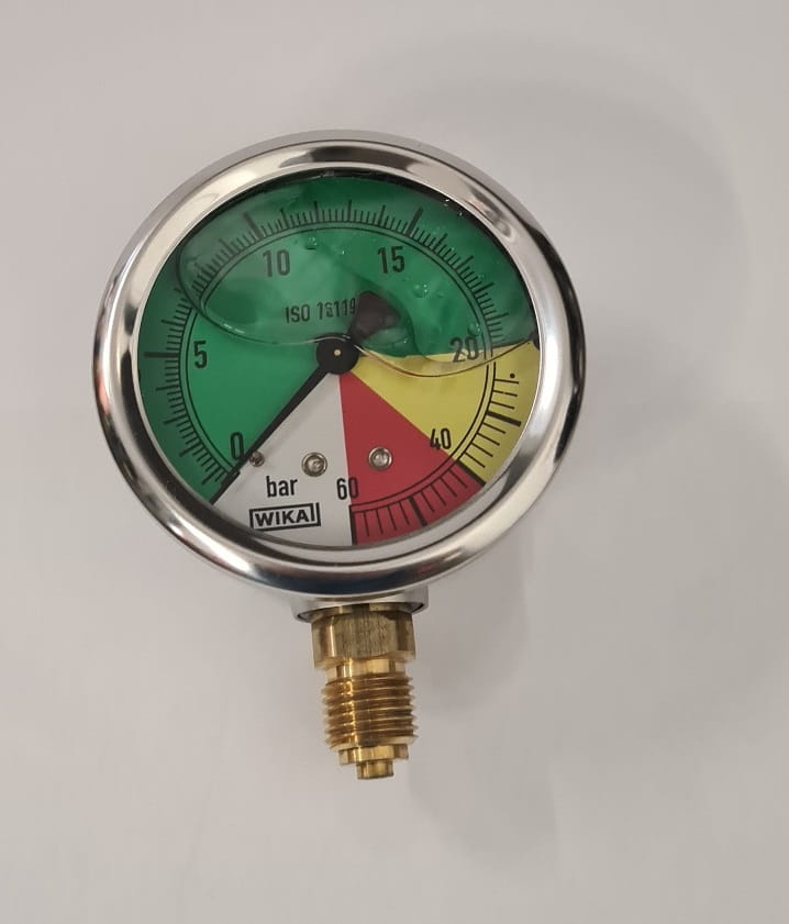 Manometr 0-15/60 bar D63 G 1/4"