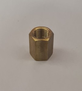 Mufa 1/4" mosiężna
