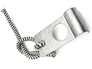 Zapięcie klapy skrzynki HEIJMUL 1x hak + guma