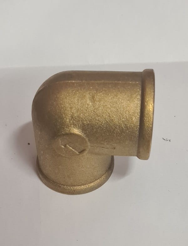 Kolanko G 1/2" mosiężne nyplowe 