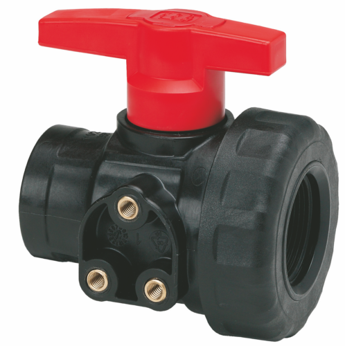 Zawór kulowy 1" 2-drogowy