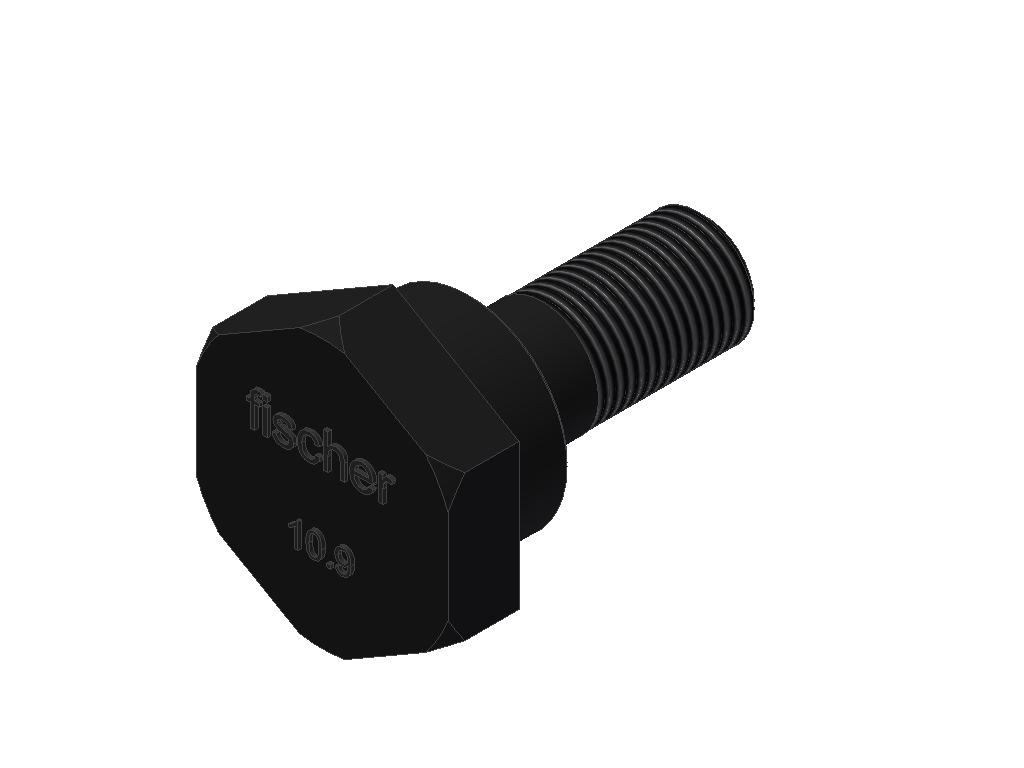 Śruba z nakrętką Fischer GL M16 X 31,5 z nakrętką