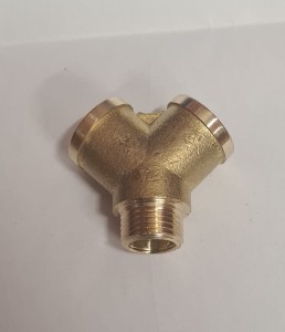 Trójnik Y G 1/2" nyplowy