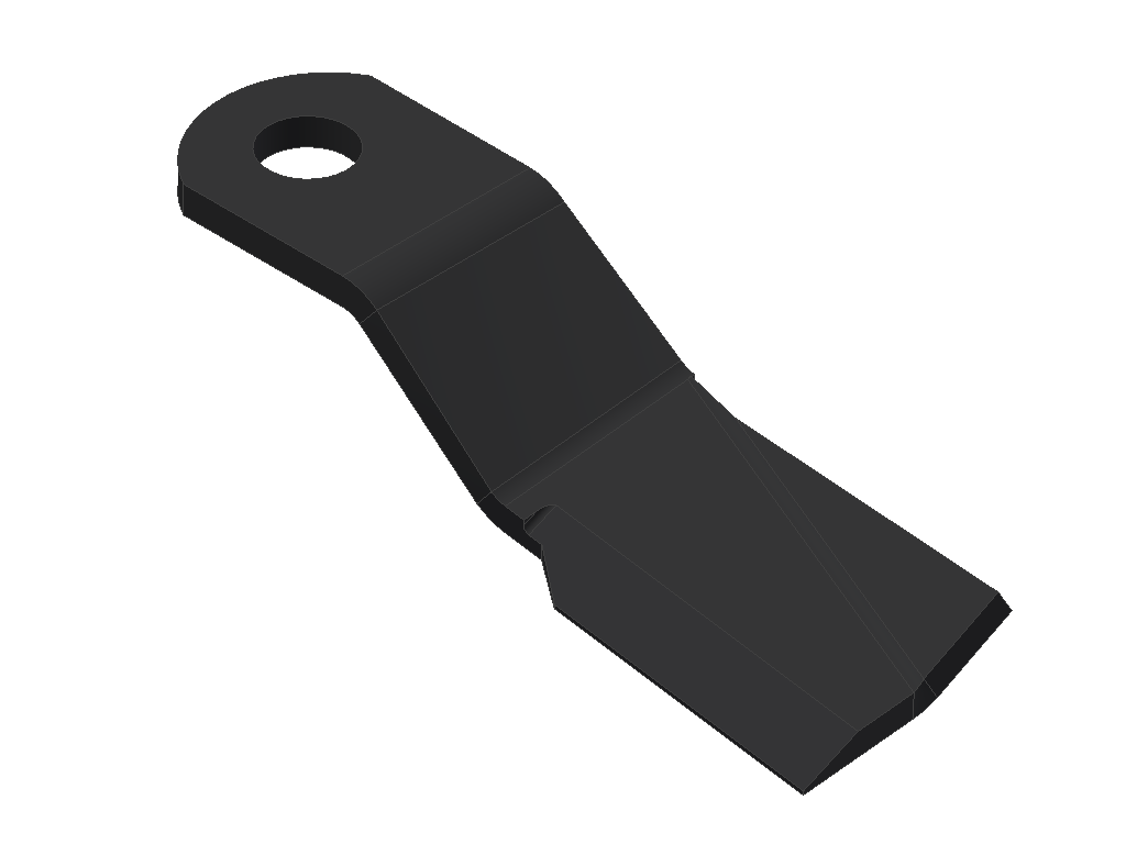 Nóż kosiarki Fischer BV prawy