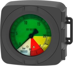 Manometr w obudowie 0-40 (biały)