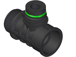 Gniazdo przelewowe D12, 1"