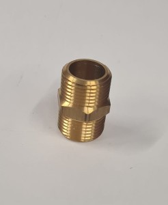 Nypel G 3/8" mosiężny