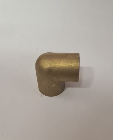 Kolanko 3/8" mosiężne