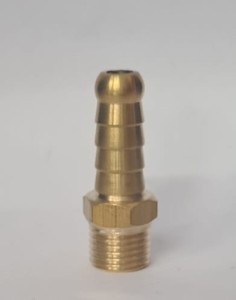 Końcówka D10 G 1/4" mosiężna