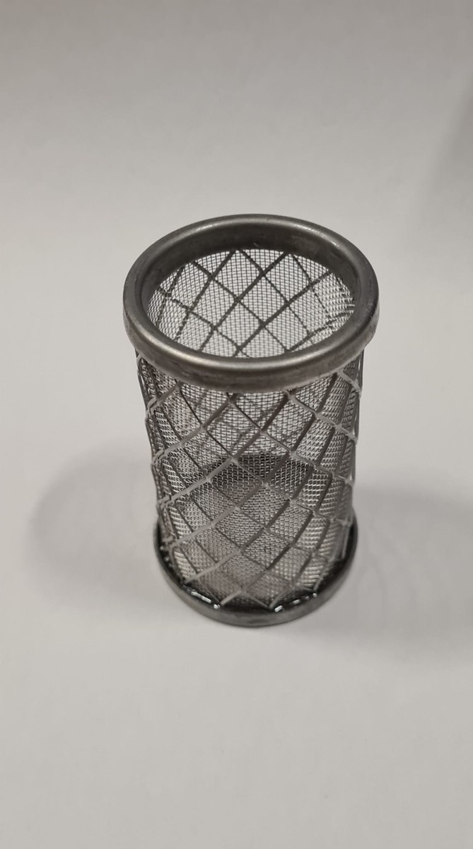 Wkład filtra mosiężnego D40x64 40 mesh INOX 81370