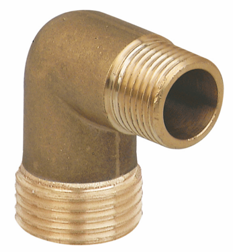 Kolanko ciśnieniowe mosiężne zaworu ALFA 1/2" - 3/4"