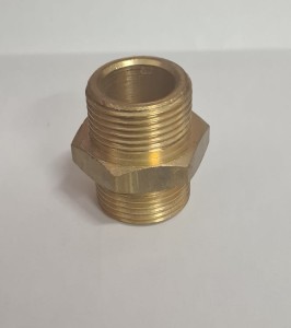 Nypel G 3/4" prawy i lewy gwint mosiężny