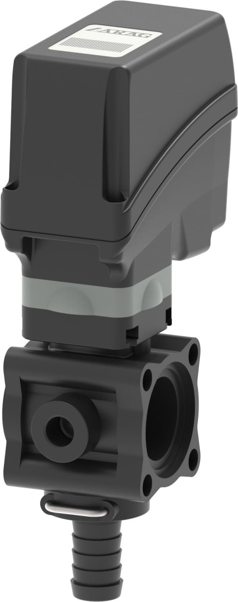Sekcja regulacji ciśnienia elektrozaworu ARAG 863 szara 100 l/min