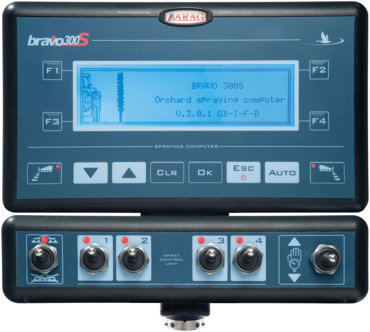 Komputer opryskiwacza Arag Bravo 300S 4 sekcje