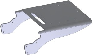 Płyta wspornika siewnika APV kpl.