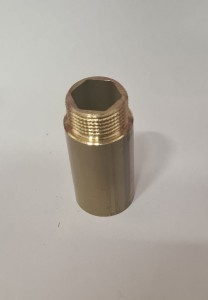 Przedłużka 3/4" mosiężna L-50