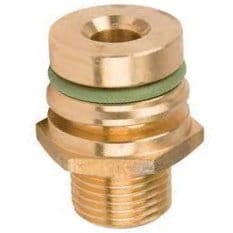 Złączka mosiężna elektrozaworu Arag G1/2" sekcji M 2X45 40 bar