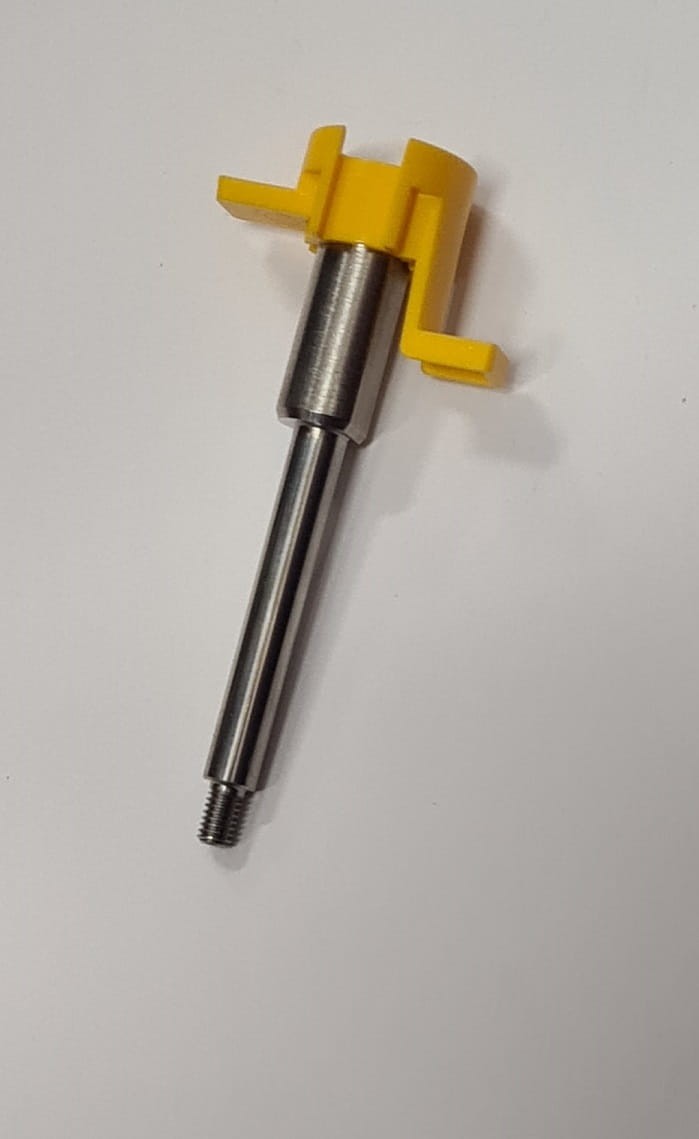 Trzpień elektrozaworu Arag 19 mm żółty