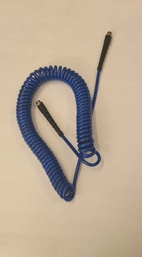 Przewód pneumatyki PU 7,95X4,75 mm dł. 7,5 m ze złączem obrotowym 1/4" GZ