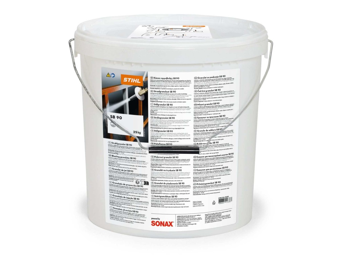 Granulat do piaskowania Stihl SB 90 wiaderko 25 kg