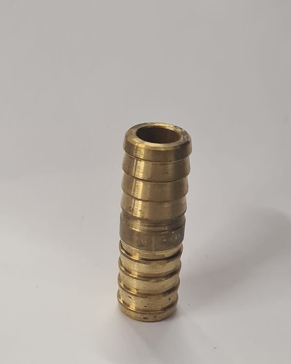 Dwuzłącze D16 mosiężne