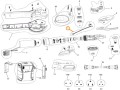 Układ elektroniczny sekatora Bahco BCL23 BCL2306