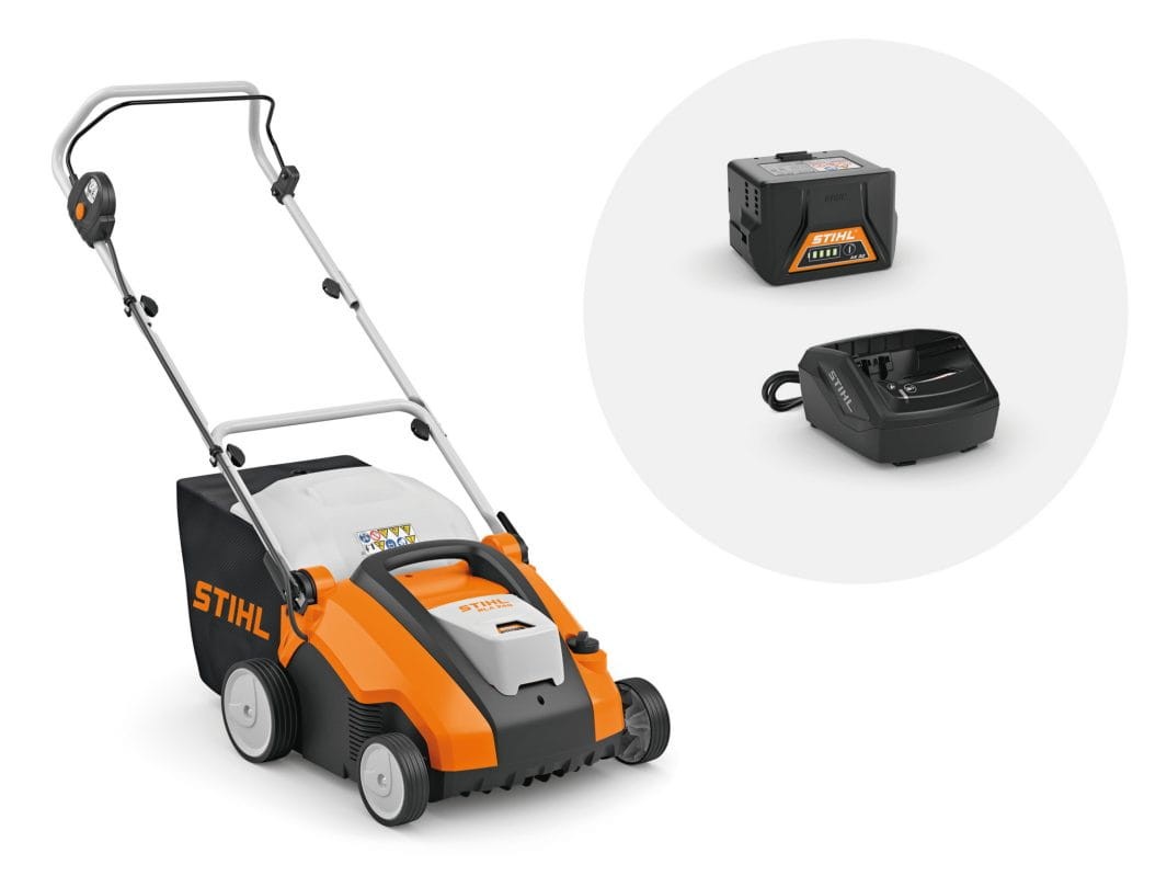 Wertykulator akumulatorowy Stihl RLA 240 z AK 30S i AL101