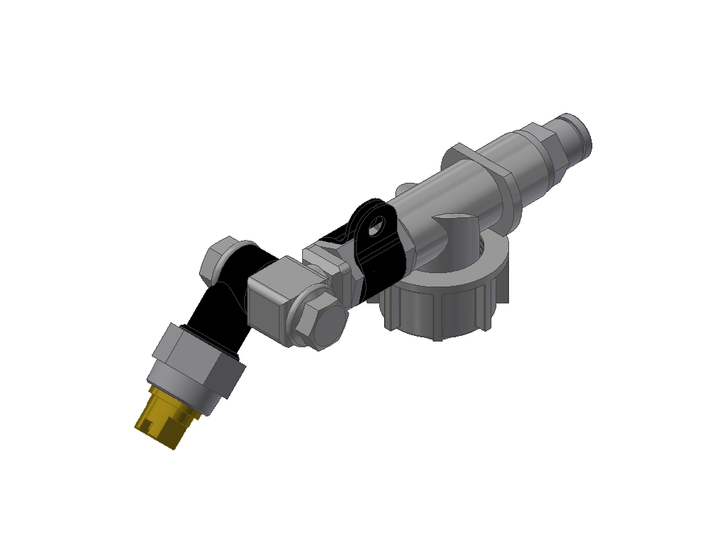 Zestaw głowicy dyszy opryskowej Fischer 