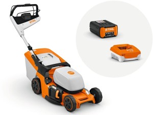 Kosiarka akumulatorowa Stihl RMA 448.3 PV z AP 300 S i AL 301