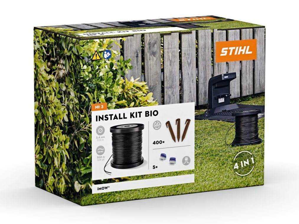 Zestaw instalacyjny Stihl iMOW KIT 3 BIO 350 m, 350 szpilek, 5 złączek