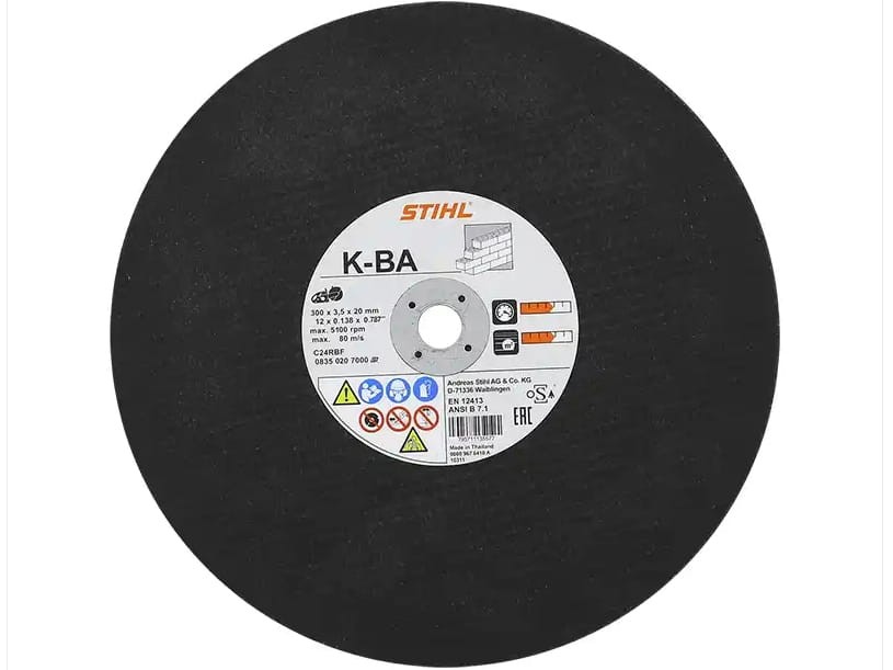 Tarcza karborundowa Stihl K-BA Ø300 mm 12" do kamienia i cegły