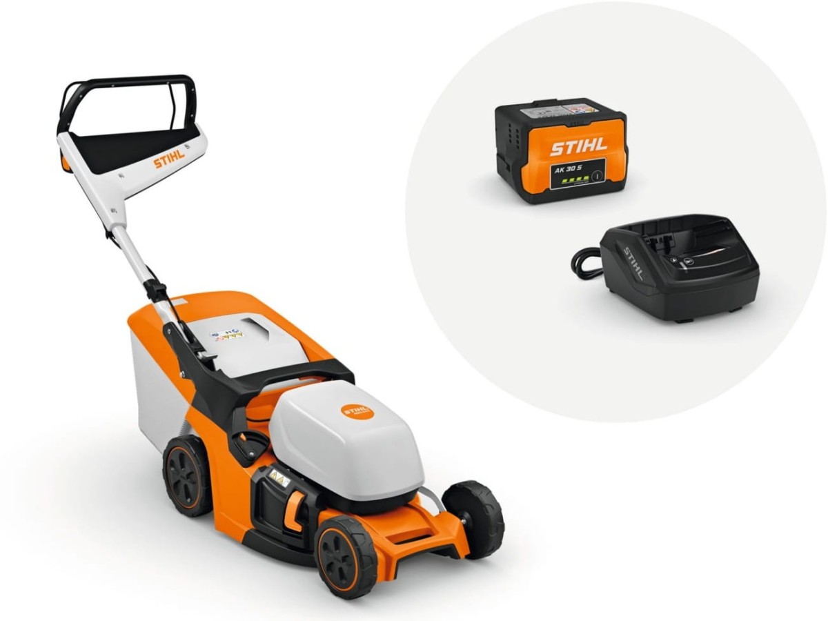 Kosiarka akumulatorowa Stihl RMA 443.3 z 1 x AK 30 S i AL 101