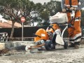 Zestaw szybkiego montażu przecinarki TS710i i TS910i na wózku Stihl FW20