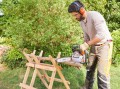Koziołek drewniany składany Stihl