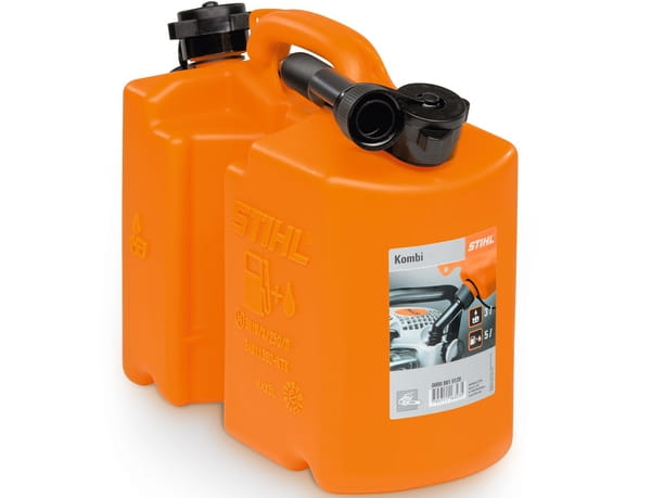 Kanister Stihl Kombi pomarańczowy 5 l / 3 l z zasobnikiem 