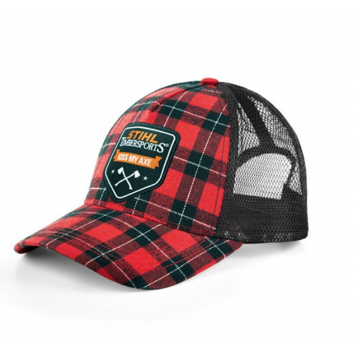 Czapka z daszkiem Stihl TIMBERSPORT czerwono-czarna
