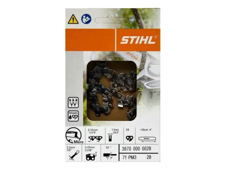 Łańcuch Stihl 1/4x1,1x28 10 cm PM3 do GTA 26