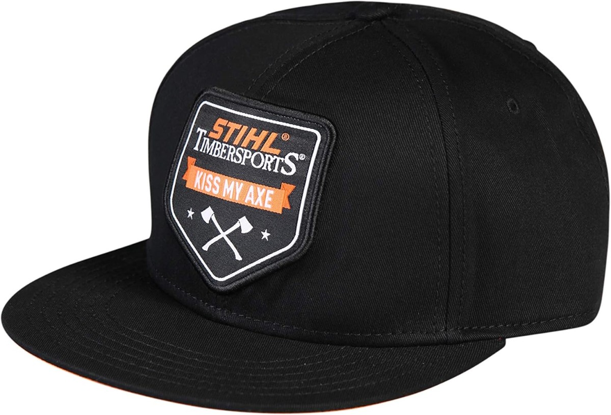 Czapka z daszkiem Stihl Timbersport Kiss my Axe czarna