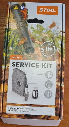 Zestaw serwisowy Stihl nr.36 BG56, BG66, BG86, SH56, SH86