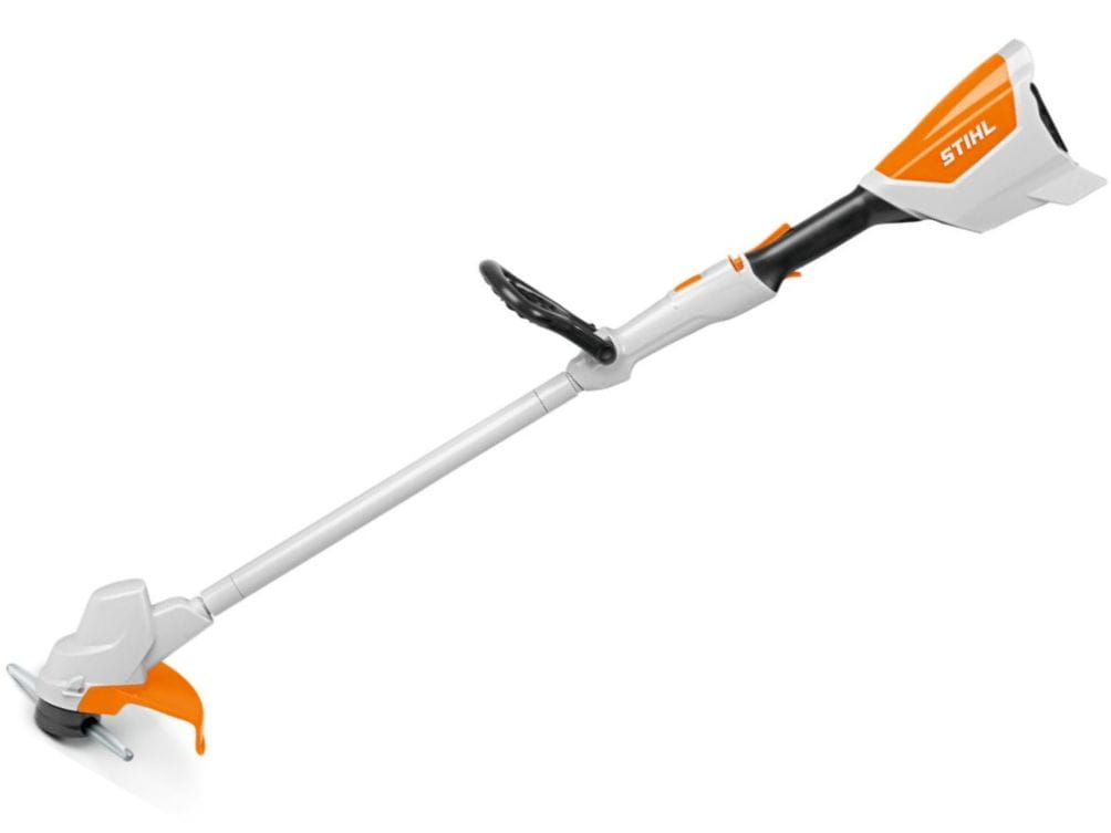 Zabawka kosa mechaniczna Stihl z akumulatorem