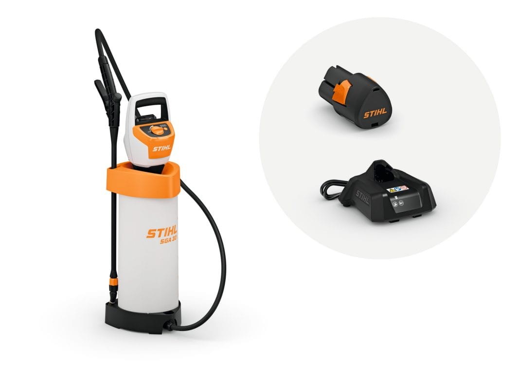 Opryskiwacz akumulatorowy Stihl SGA 30 z akumulatorem AS 2 i ładowarką AL 1 (SET)
