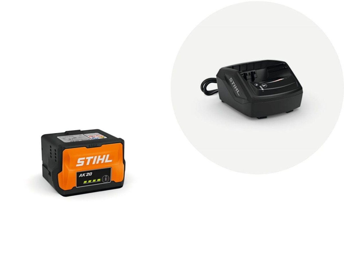 Zestaw startowy Stihl AK 20 (144 Wh) z AL 101