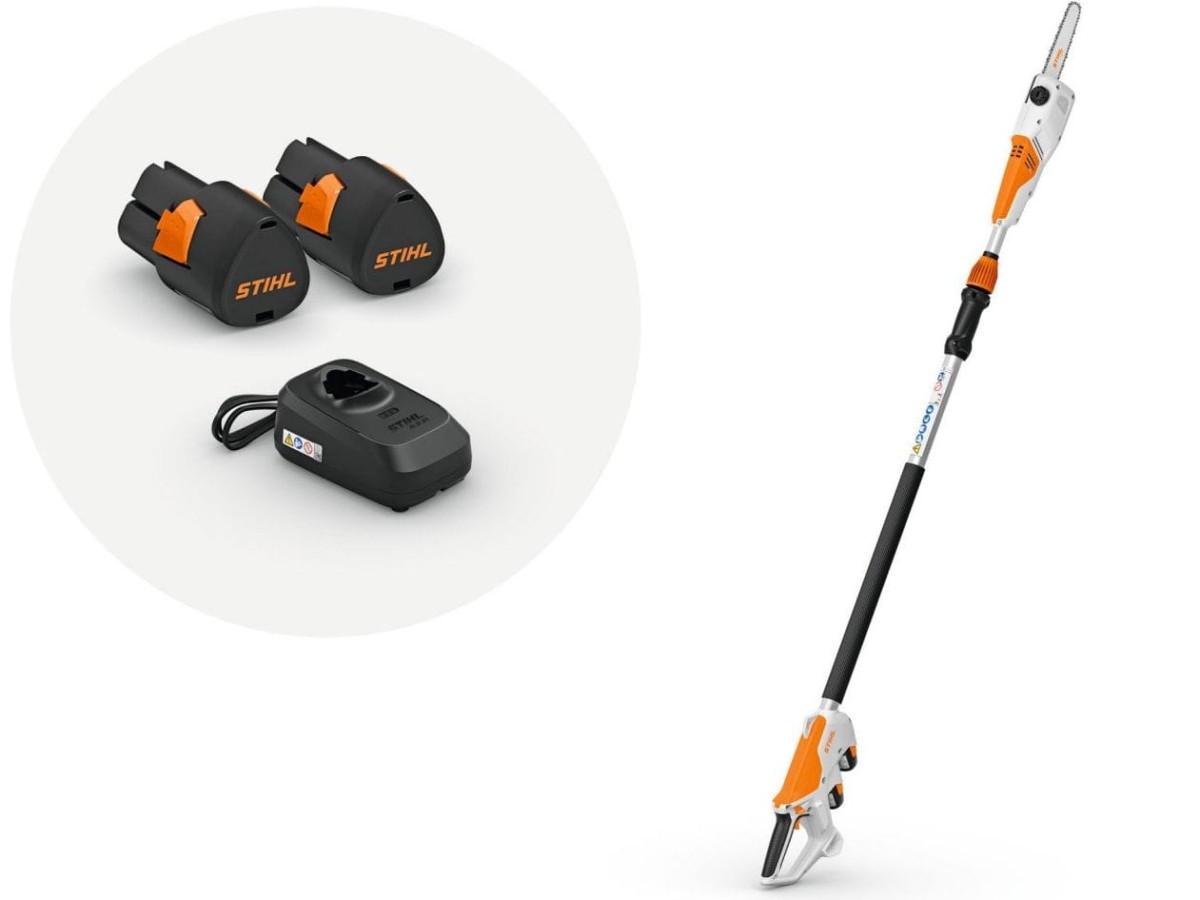 Podkrzesywarka akumulatorowa Stihl HTA 30 1,9-2,8 m z 2 x AS 2 i AL 1