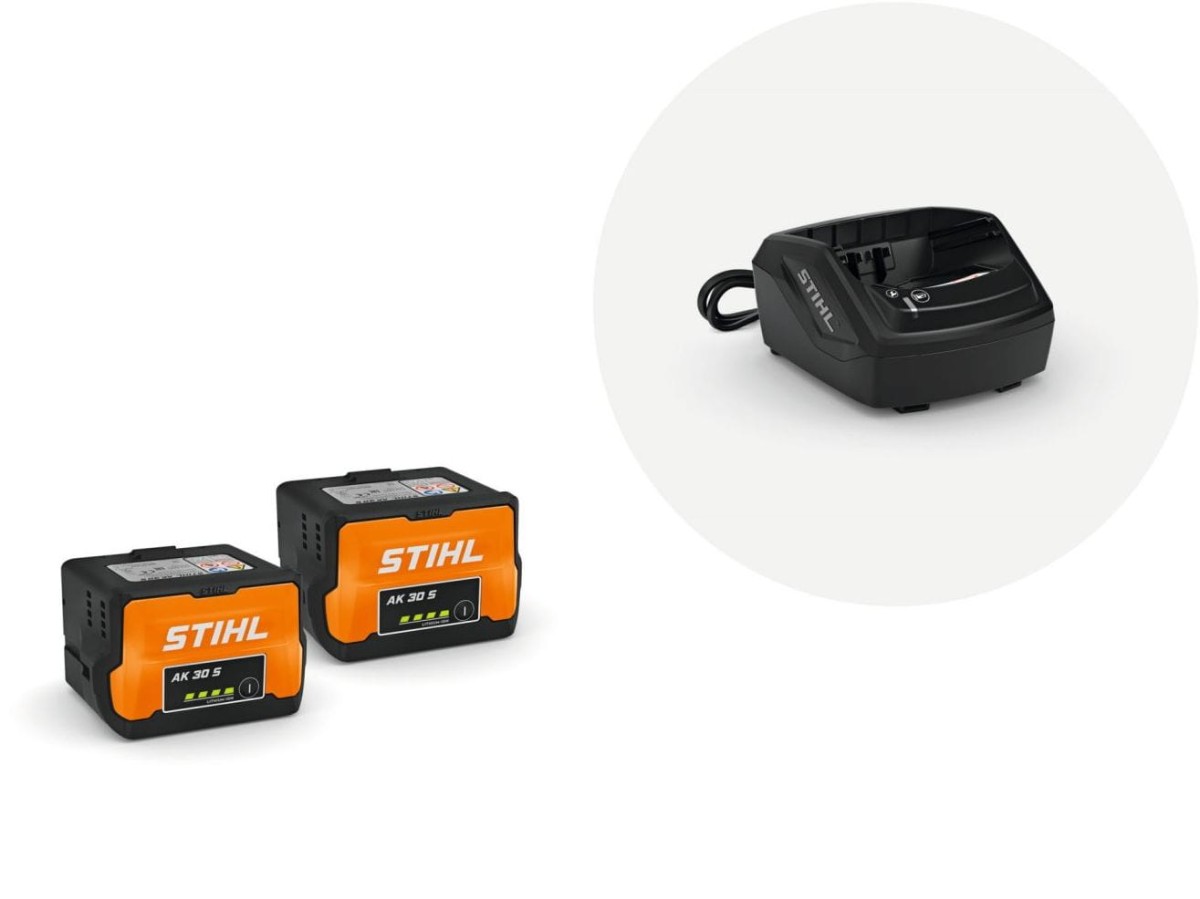 Zestaw startowy Stihl AK 30 S PLUS 2x AK 30S z AL 101 (Starter Set AK 30 S Plus)