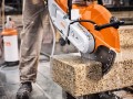 Przecinarka akumulatorowa TSA 500-B z tarczą korundową K-ME Ø350 mm
