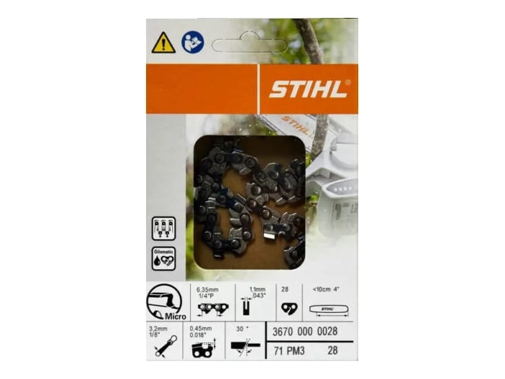 Łańcuch Stihl 1/4x1,1x38 20 cm PM3 do GTA40