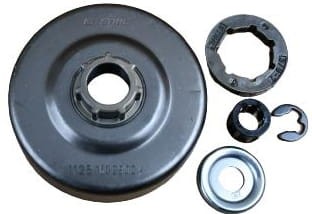 Zestaw koła napędu łańcucha 3/8"7Z do MS 360, MS 034, MS 034 S, MS 036 BR, MS 036
