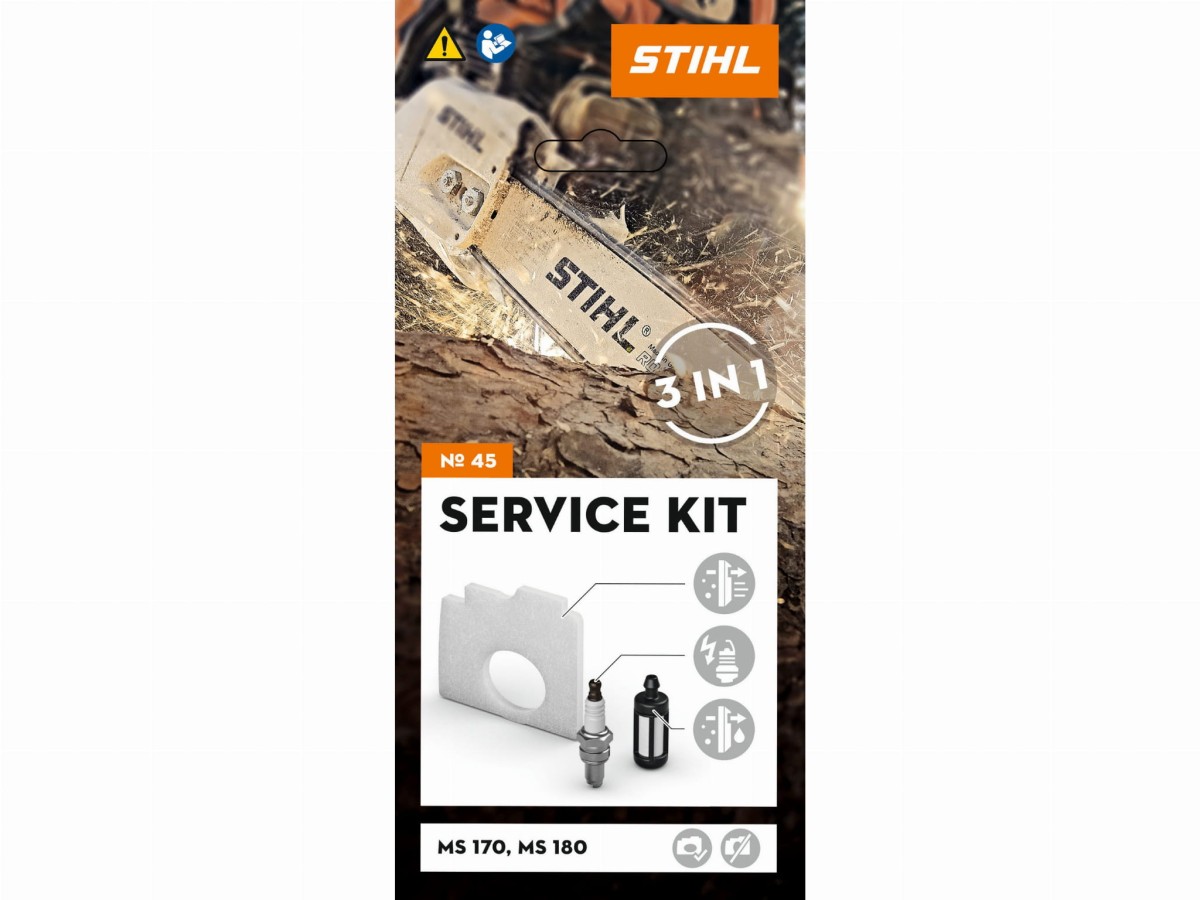 Zestaw serwisowy Stihl Nr.45 do MS170 2-MIX (od 2015), MS180 2-MIX (od 2016)
